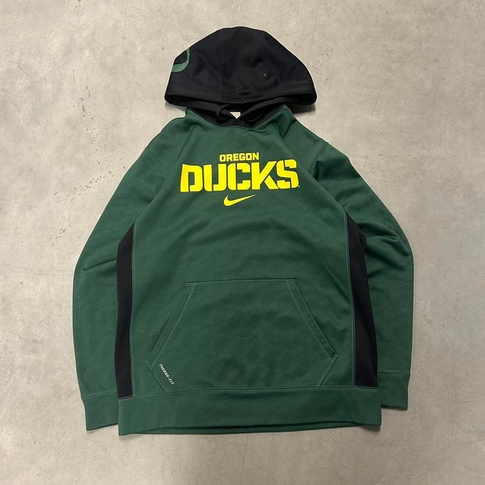 Nike Oregon Ducks Green And Black Hoodie
